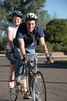 Mike and Katye Tandom Bike 15 sm