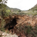 Tonto Natural Bridge Exit from Viewpoint